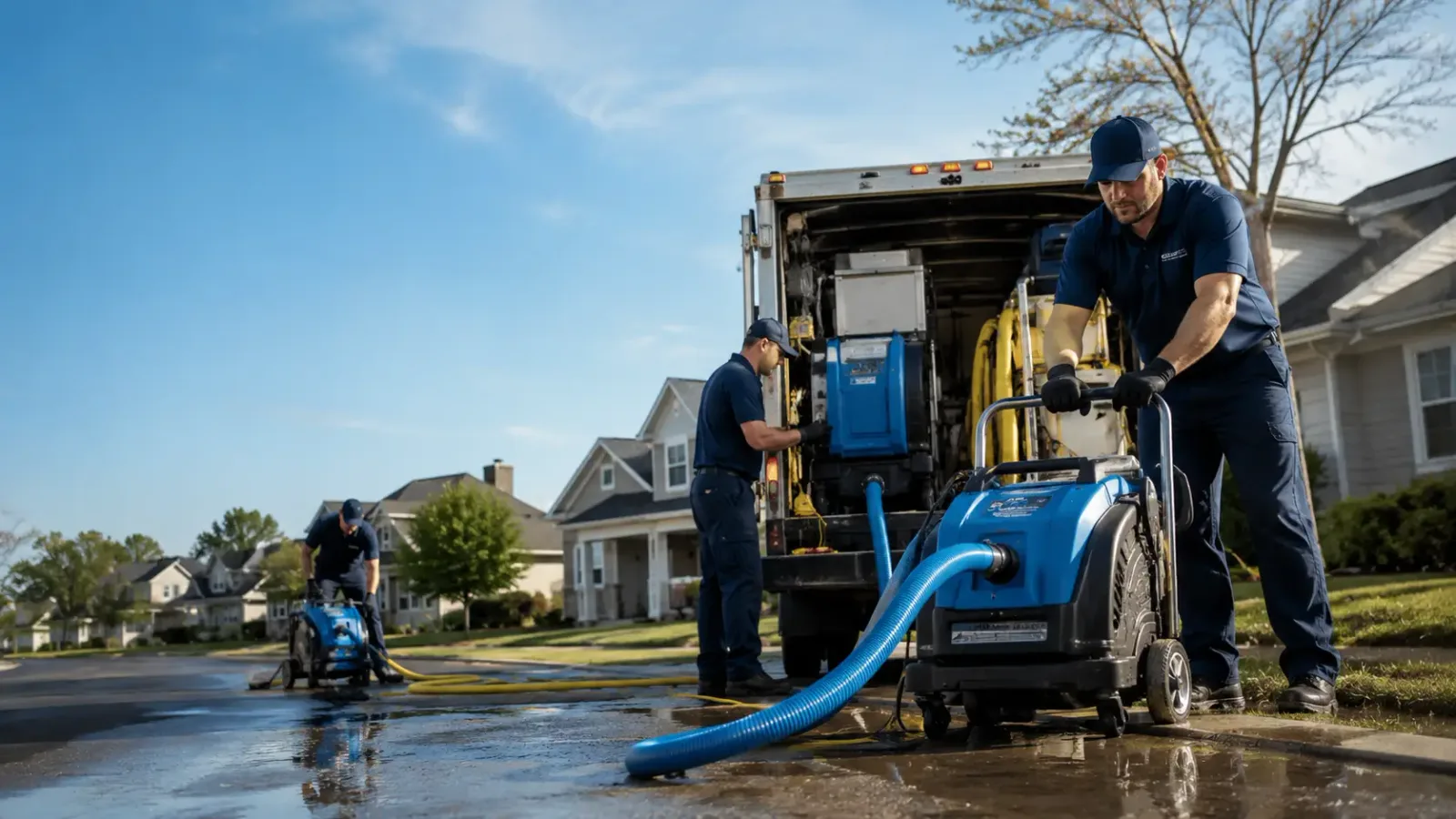 Flood Damage Cleanup in Monroe Center, IL
